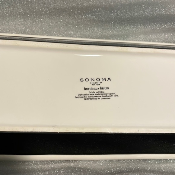 Bordeaux Bistro Rectangular Tray by SONOMA HOME - Picture 9 of 9